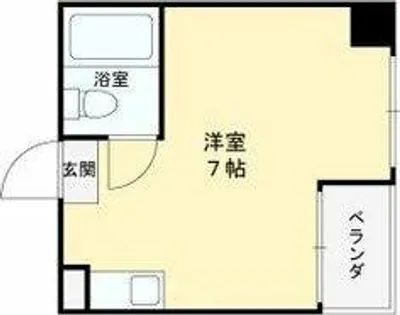 ラパンジール長堀【1階】の間取り