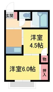 ふか喜マンション【3階】の間取り