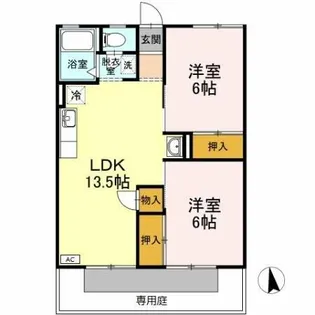 シャイン98【1階】の間取り