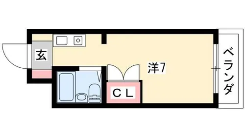 クレストナゴヤ【12階】の間取り