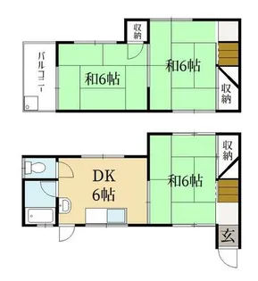 京都府宇治市広野町丸山【一戸建】の間取り