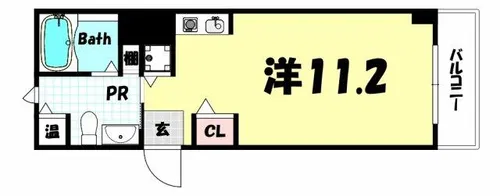 メゾン・ド・キャラミ【2階】の間取り