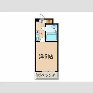 レジデンスM1【302号室】の間取り