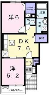 プロムナード【1階】の間取り