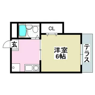 春日薩摩マンション【3階】の間取り