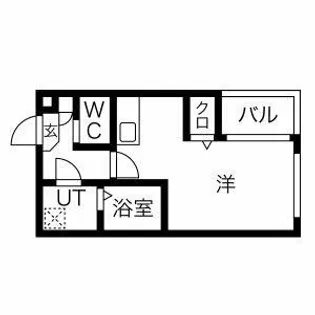 ハーモニーテラス城木町Ⅲ【3階】の間取り