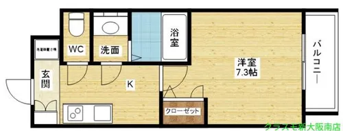 サムティ姫島FELICETO【10階】の間取り