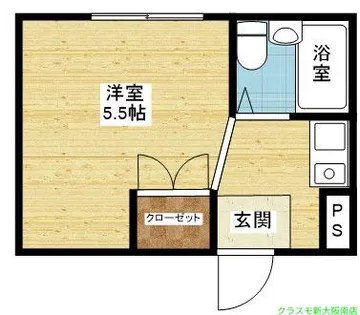 コーポミツワ【3階】の間取り
