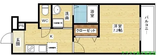 フジパレス阪急神崎川南Ⅰ番館【1階】の間取り