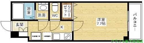 LIVIAZ KITAOSAKA BREZZA【1階】の間取り