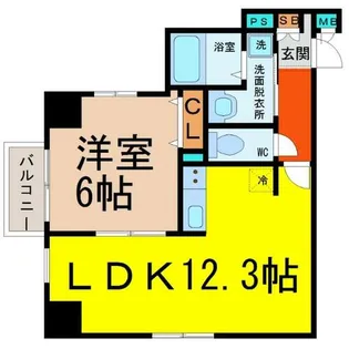 P-SQUAREShumoku【10階】の間取り