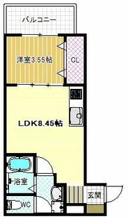 F+style藤井寺道明寺2号館【3階】の間取り