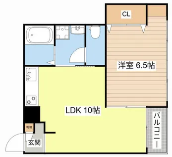 敷島第1マンション【204号室】の間取り