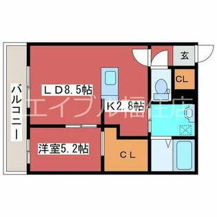 Lejon’s Garden (レージョンズガーデン)【2階】の間取り