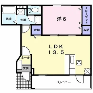 マーベラス【1階】の間取り