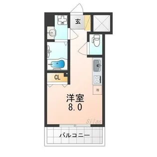 ルミノーサ堺【5階】の間取り