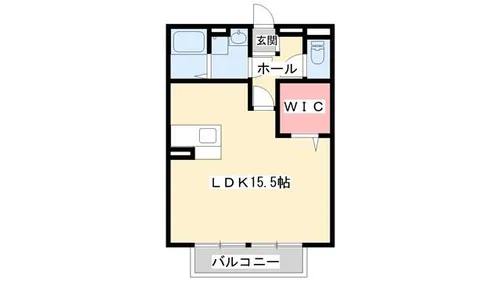 デスパシオ【1階】の間取り