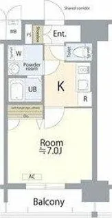 エスリード大須観音プリモ【2階】の間取り