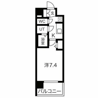 プレサンスTHE KYOTO 流雅【5階】の間取り