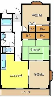 メイゾン島田【3階】の間取り