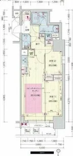 プレサンスTHE久屋大通レジェンド【14階】の間取り