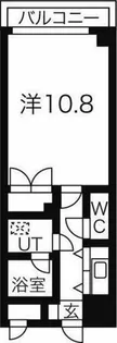 ヴェルシェーヌ桜橋【10階】の間取り