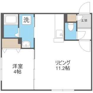 Saliente Yamahana【3階】の間取り