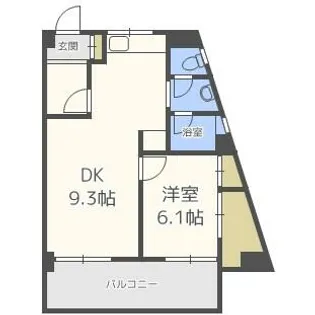 高宮台ハイツ【3階】の間取り