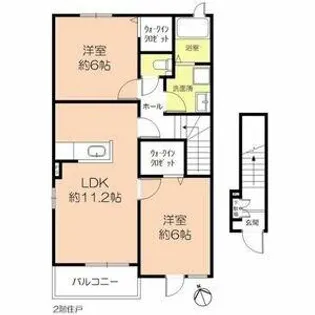 フェニーチェ【2階】の間取り