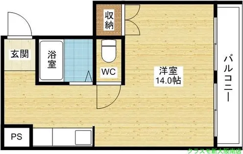 サンロイヤル柴島パート2【3階】の間取り
