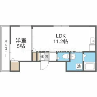 セントレジデンス中道【2階】の間取り