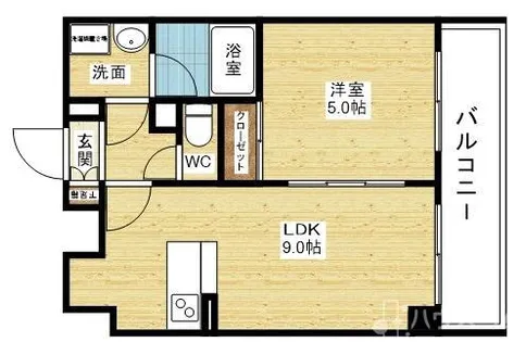 CITY SPIRE十三東【2階】の間取り