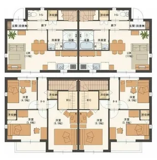 メゾンメルベーユ【1階】の間取り