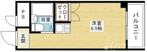 明和ハイツ南江口【10階】の間取り