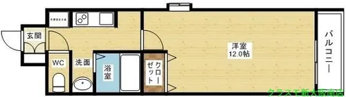 ラディアンス【5階】の間取り