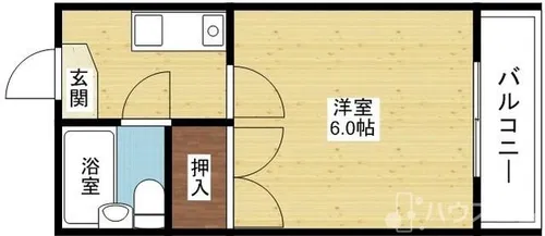 セントラルハイツ【4階】の間取り