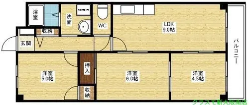 久光マンション【2階】の間取り