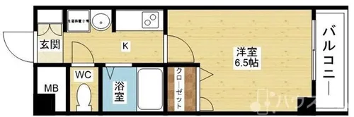 プレサンス新大阪ステーションフロント【6階】の間取り