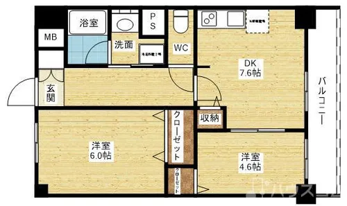 プリマヴェーラ【3階】の間取り