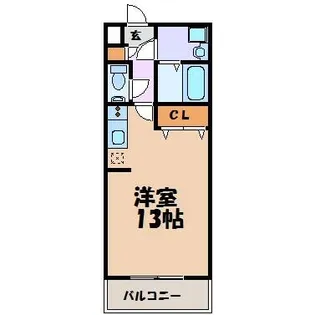 ビオラ名駅西【5階】の間取り
