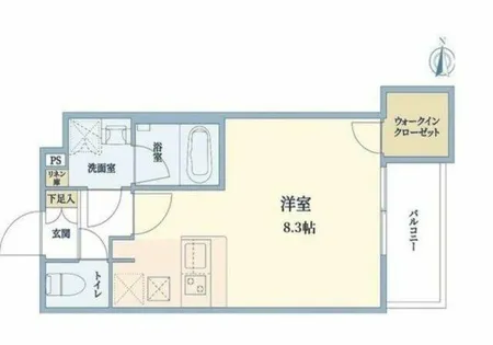 ウェルスクエア長居公園Ⅱ【1階】の間取り