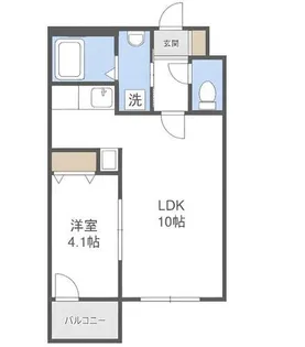 クチュールN42【3階】の間取り