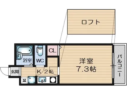 DS正雀【3階】の間取り