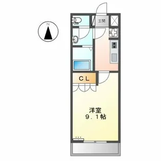 プライムメゾン【2階】の間取り