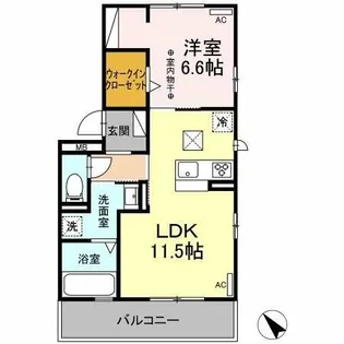 N Field(エヌ フィールド)【1階】の間取り