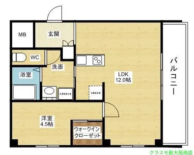 新大阪スターハイツ【2階】の間取り