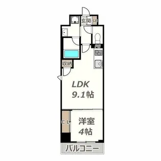 (仮称)トーシンイーストビル【2階】の間取り