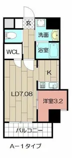 福岡県北九州市小倉北区下到津2丁目【マンション】の間取り