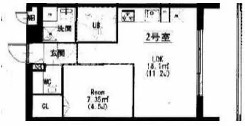 ルピナスI【2階】の間取り