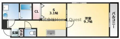 アルム久宝寺【2階】の間取り